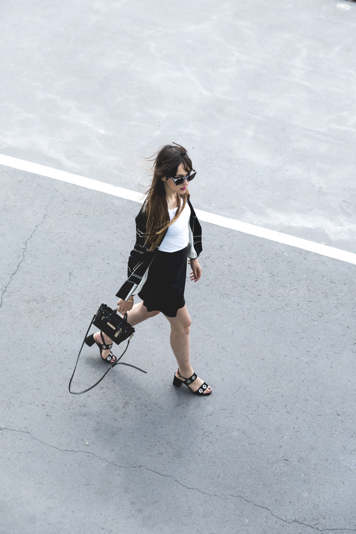 The perfect black & white outfit
