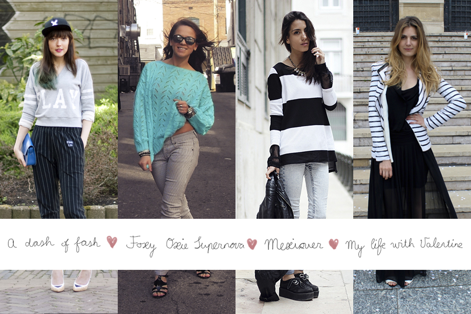 four looks one trend: how to wear stripes
