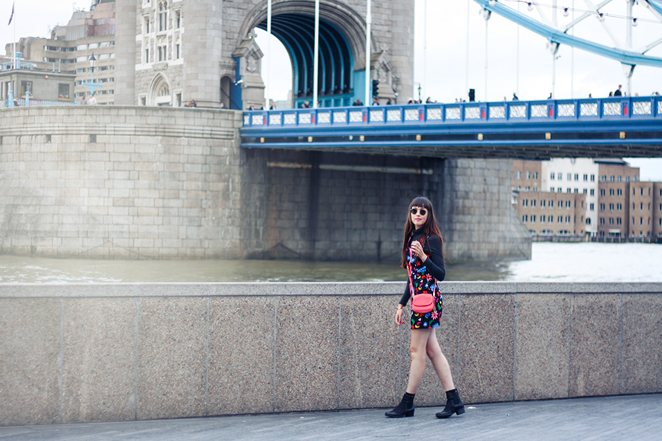How to wear your summer dress in autumn (or winter!)