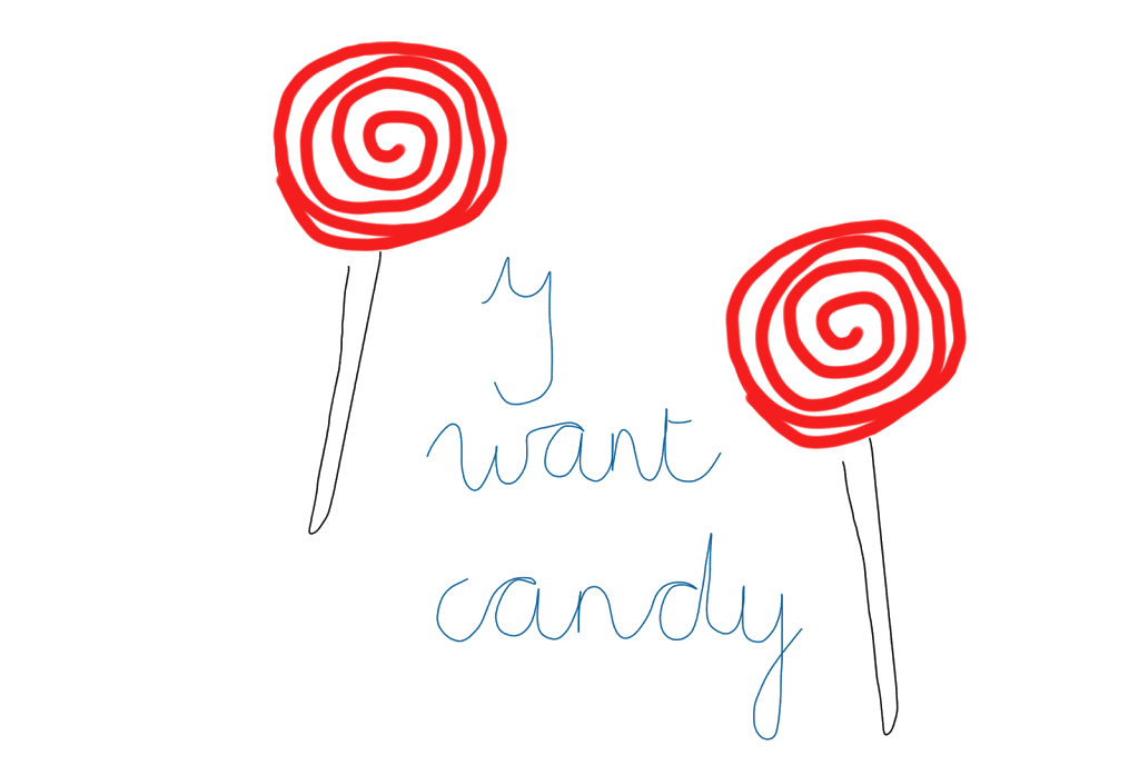 I want candy